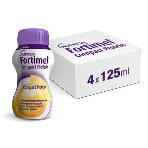 Fortimel compact protein hot tropical zenzero 4 x 125 ml