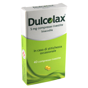 Dulcolax 40 compresse riv 5 mg