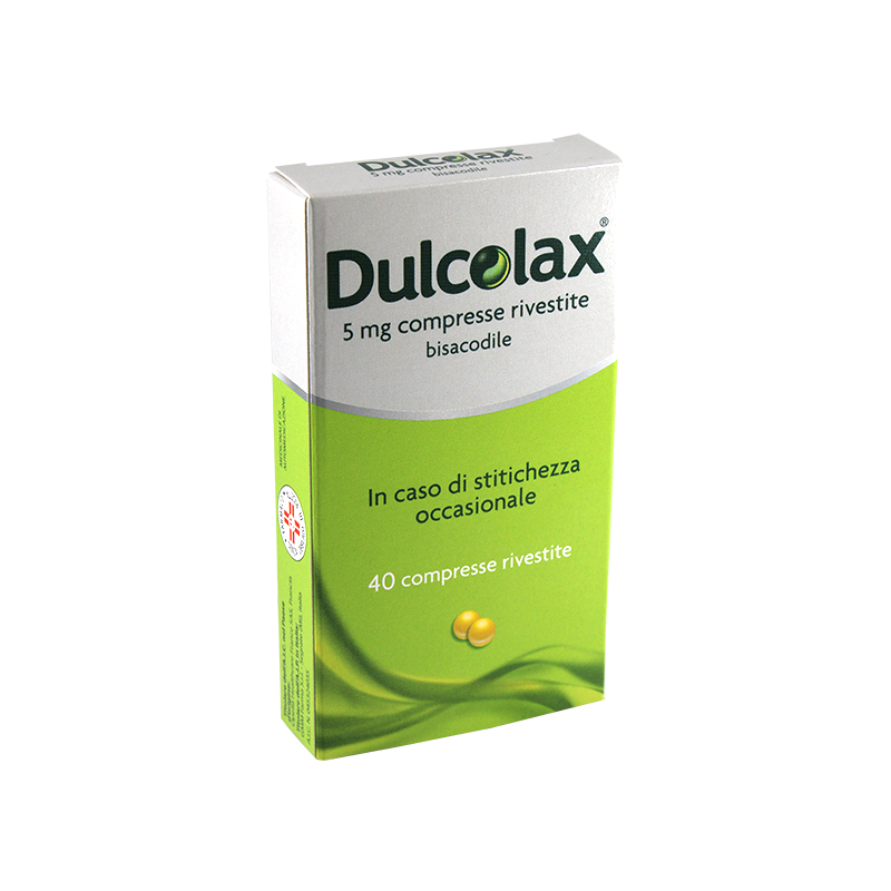 Dulcolax 40 compresse riv 5 mg