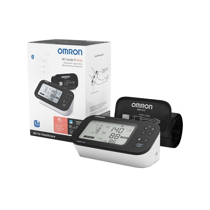 Sfigmomanometro da braccio omron m7 intelli afib