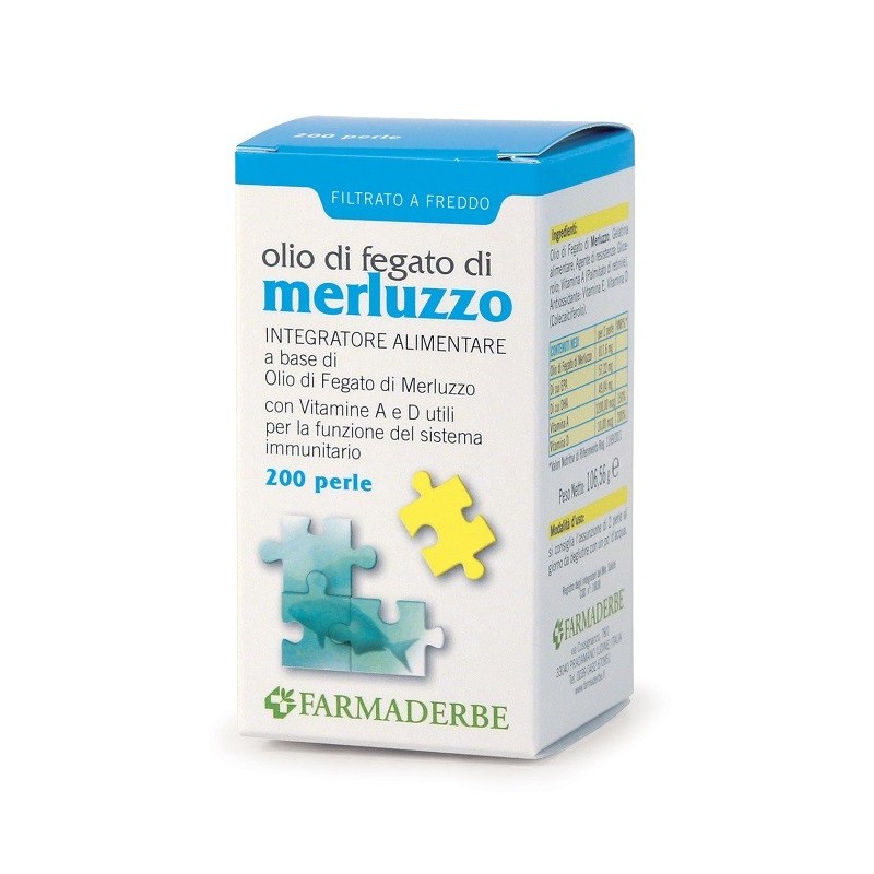 Olio di fegato di merluzzo 70 perle