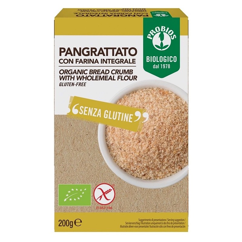 Pangrattato con farina integrale 200 g Pangrattato con farina integrale 200 g