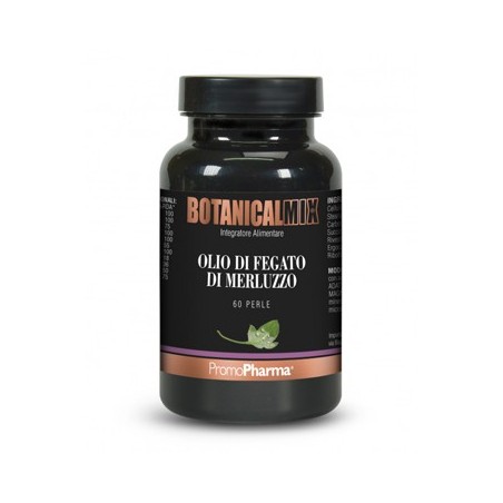 Olio di fegato di merluzzo botanical mix 60 perle Olio di fegato di merluzzo botanical mix 60 perle
