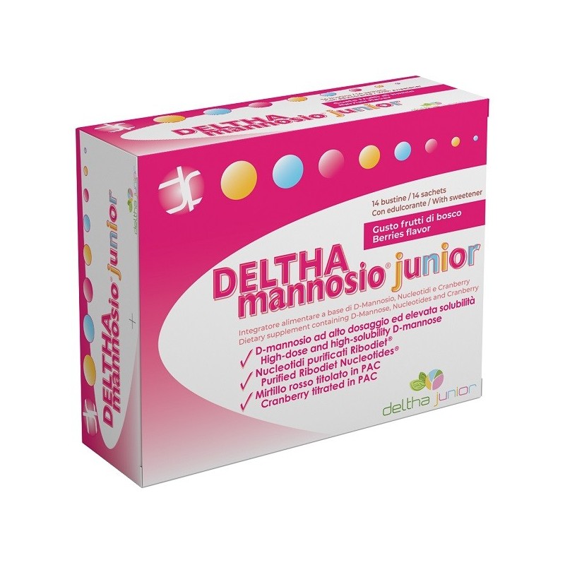 Deltha mannosio junior 14 bustine Deltha mannosio junior 14 bustine