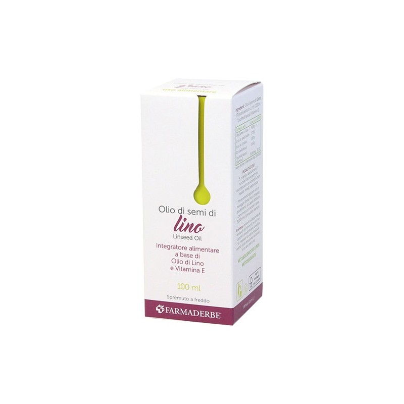 Olio alimentare lino semi 100 ml