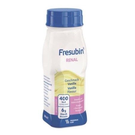 Fresubin renal vaniglia 4 flaconi da 200 ml Fresubin renal vaniglia 4 flaconi da 200 ml