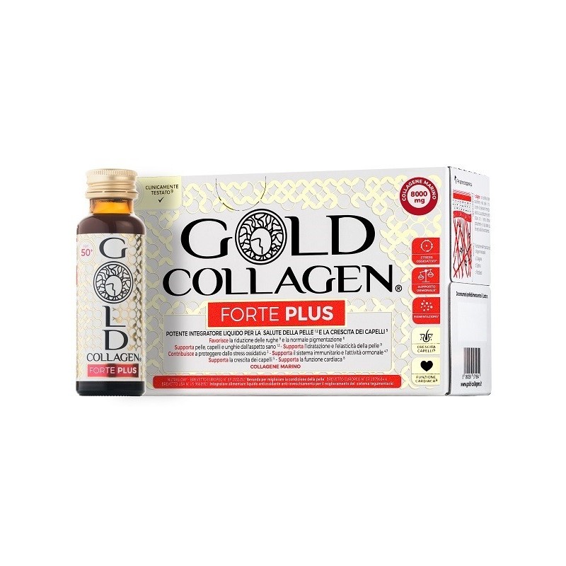 Gold collagen forte plus 10 flaconcini da 5 ml