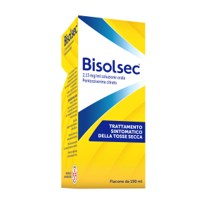 Bisolsec soluzione orale 190 ml 2,13 mg/ml flacone