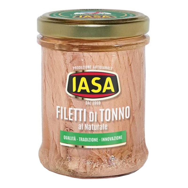 Filetti di tonno al naturale 200 g