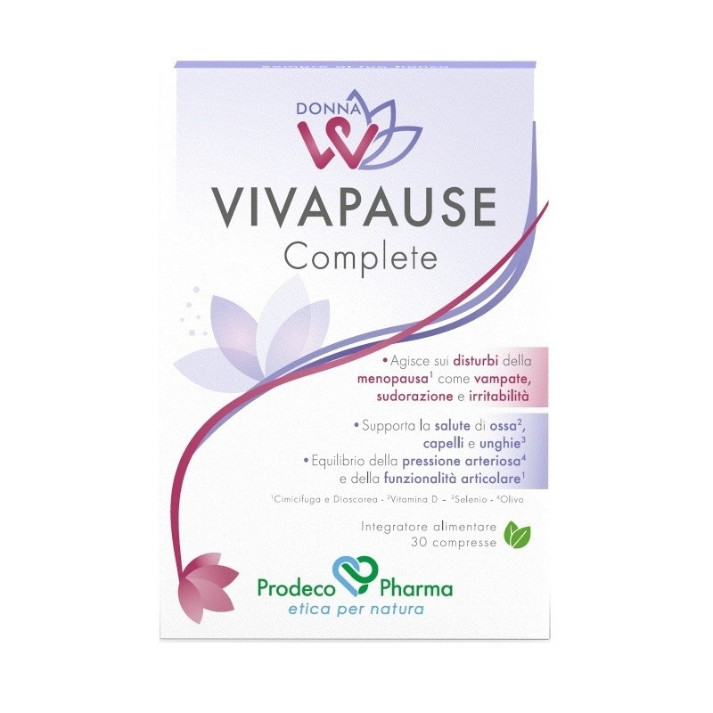 Donnaw vivapause complete 30 compresse