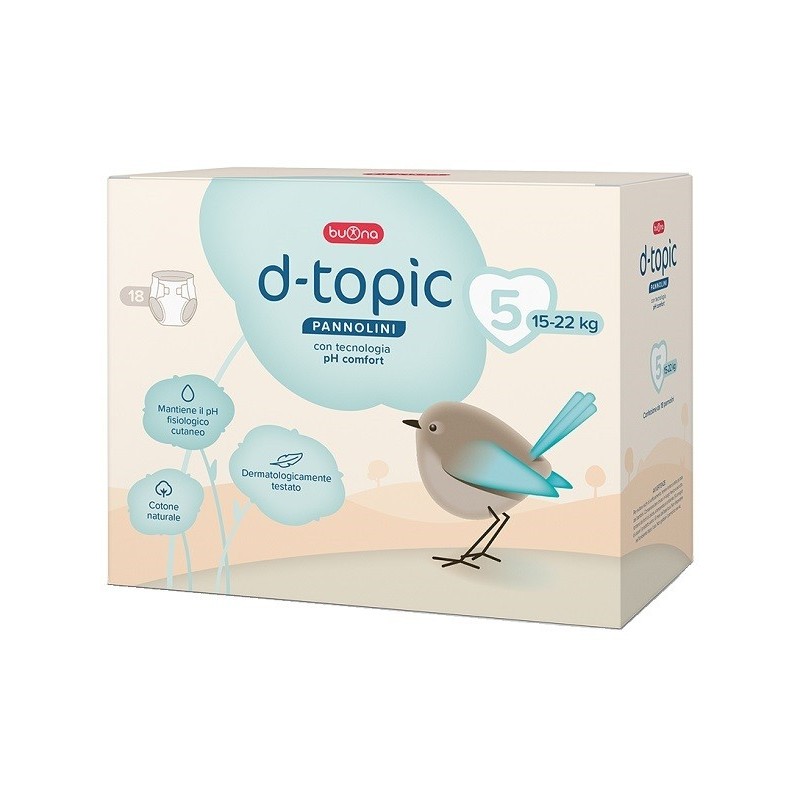 D-topic pannolini taglia 5 18 pezzi