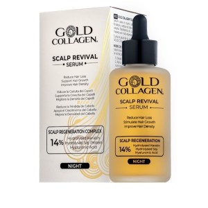 Gold collagen scalp revival serum 100 ml