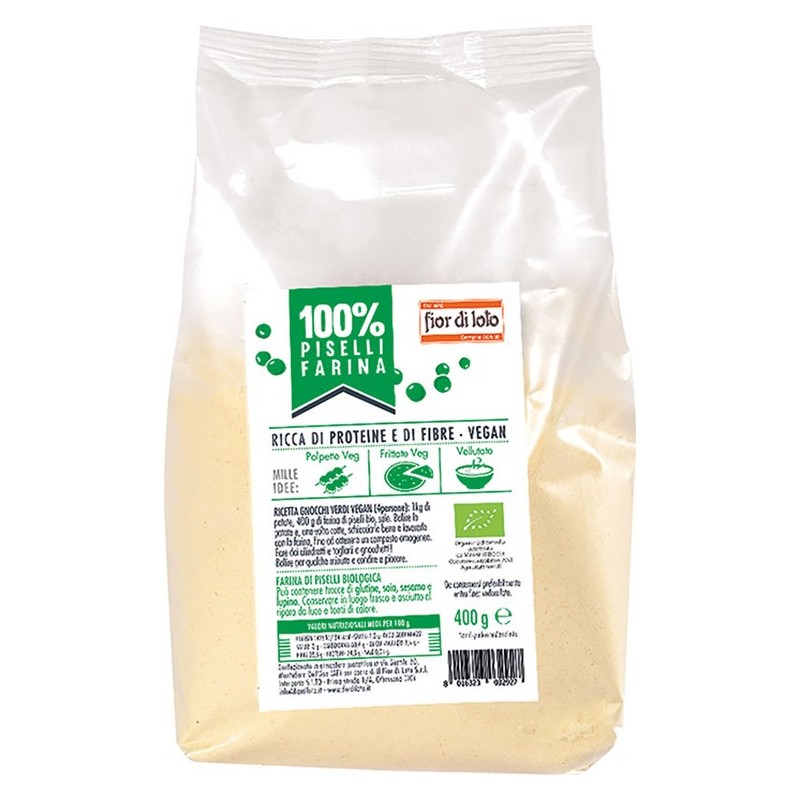 Fior di loto farina di piselli bio 400 g