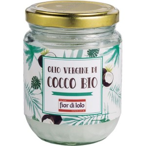 Fior di loto olio vergine di cocco bio 200 ml