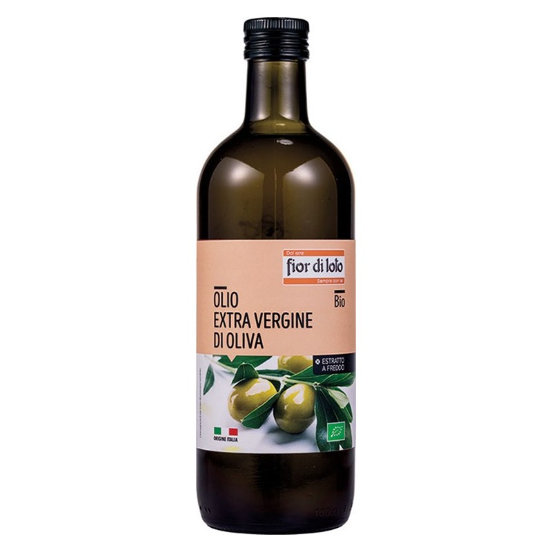Fior di loto olio extra vergine oliva bio 1 litro Fior di loto olio extra vergine oliva bio 1 litro