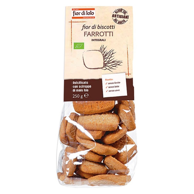 Fior di loto fior di biscotti farrotti 250 g