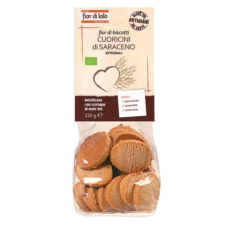 Fior di loto cuoricini di grano saraceno integrale 250 g