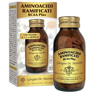 Aminoacidi ramificati bcaa plus 180 pastiglie