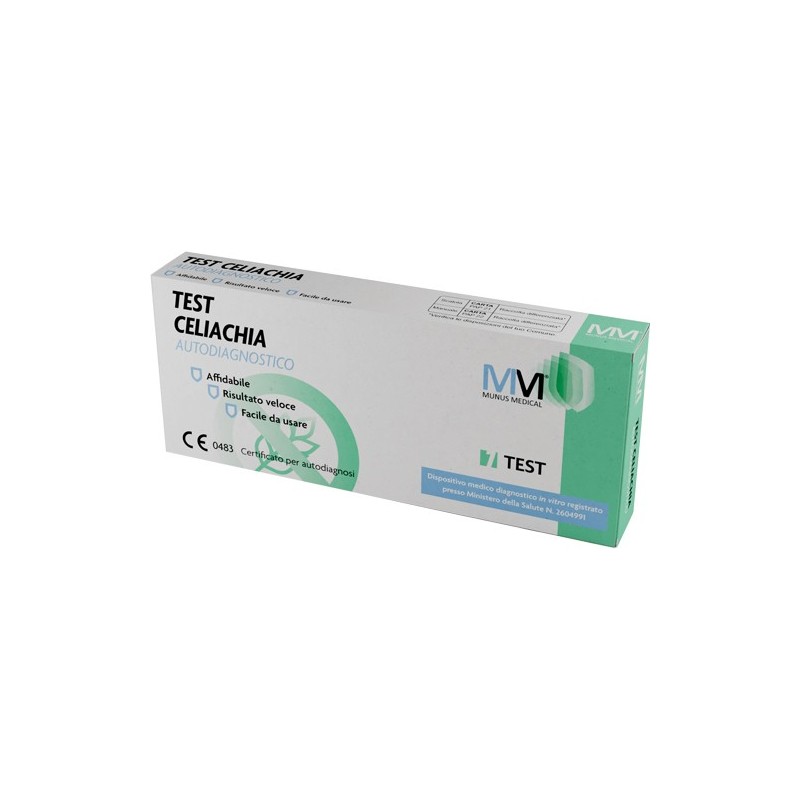 Test celiachia autodiagnostico munus medical determinazioneanticorpi anti-dgp/iga/igg nel sangue