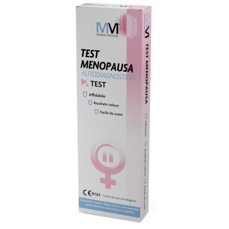 Test rapido autodiagnostico test menopausa munus medical rilevazione qualitativa ormone fsh in campioni di urina Test rapido autodiagnostico test menopausa munus medical rilevazione qualitativa ormone fsh in campioni di urina
