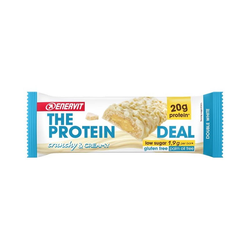 Enervit protein deal bar double white 55 g