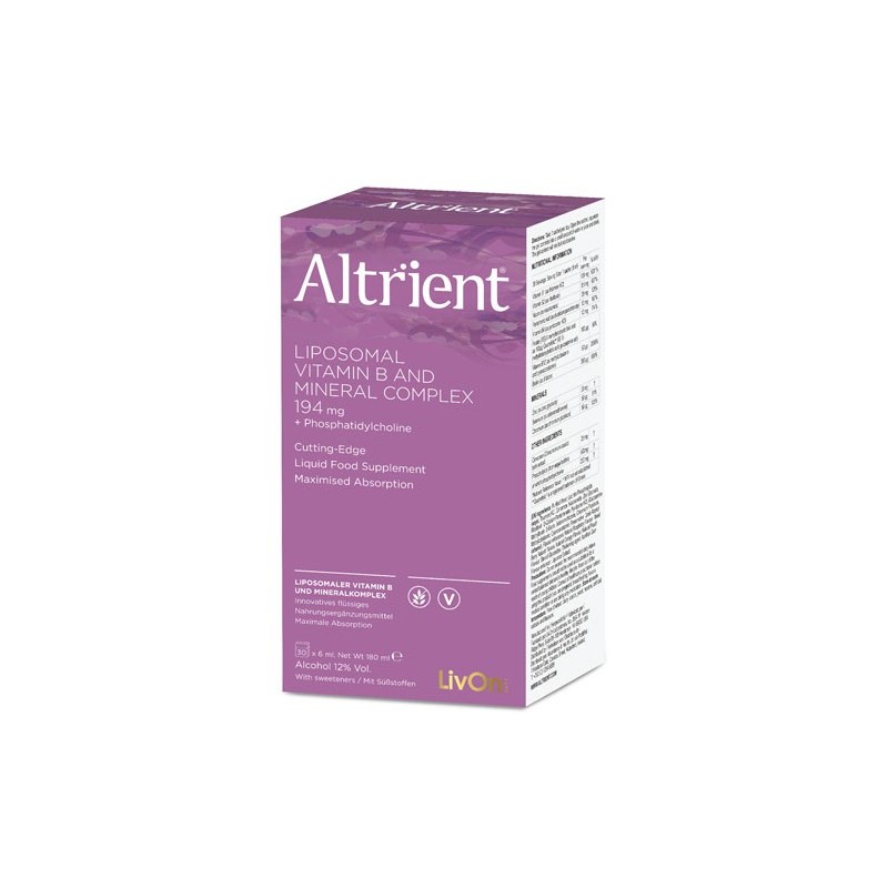Altrient liposomal vitamin b mineral complex 30 buste