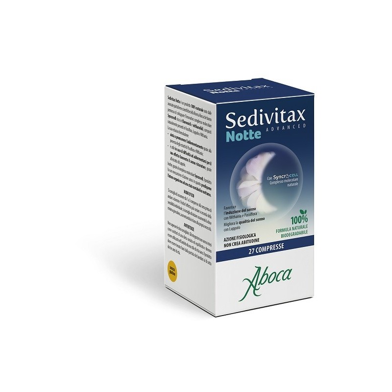 Sedivitax notte advanced 27 compresse