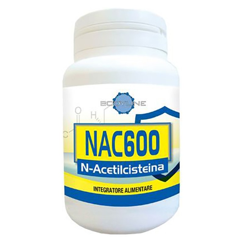 Nac 600 n-acetilcisteina 60 capsule