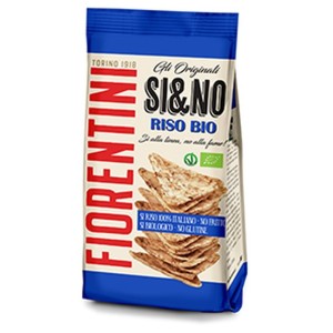 Si&no riso bio mini gallette di riso al sale marino 100 g