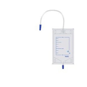 Sacca di drenaggio da gamba per incontinenza tubo 10 cm 10 pezzi