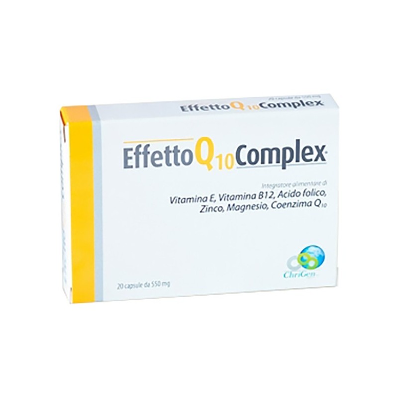 Effetto q10 complex 20 capsule 550 mg Effetto q10 complex 20 capsule 550 mg