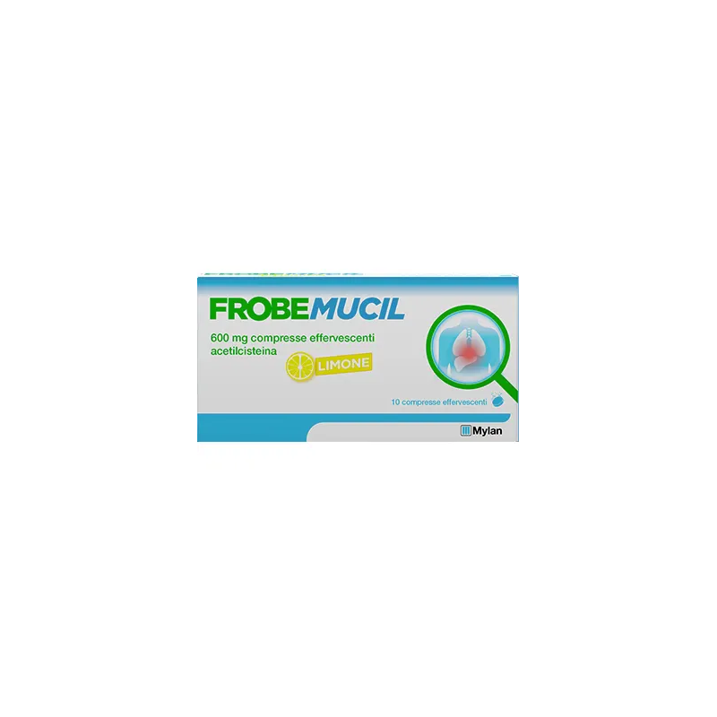 Frobemucil 600 mg compresse effervescenti