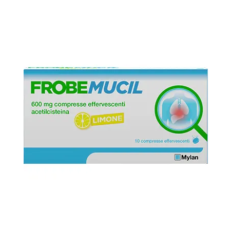 Frobemucil 600 mg compresse effervescenti