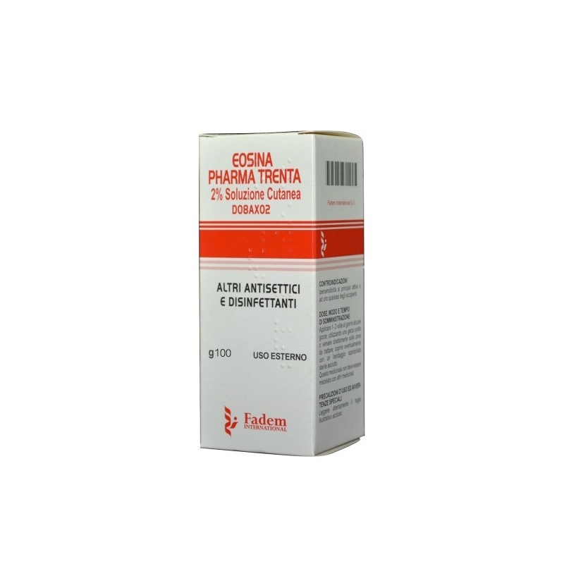 Eosina pharma trenta (fadem international) soluz cutanea 100g 2% Eosina pharma trenta (fadem international) soluz cutanea 100g 2%