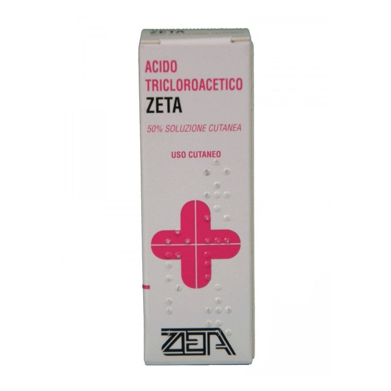 Acido tricloroacetico (zeta farmaceutici) soluz cutanea 1 flacone 10 ml 50%