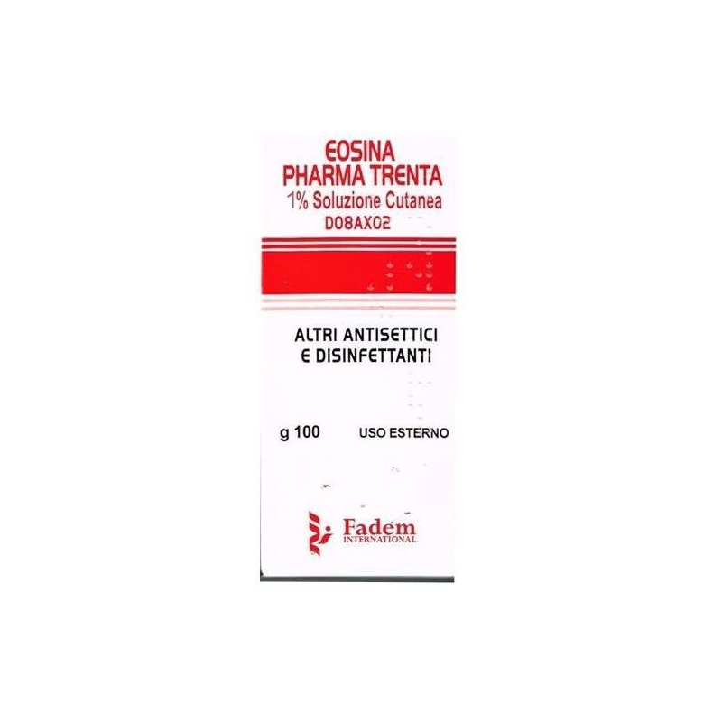 Eosina pharma trenta (fadem international) soluz cutanea 100g 1% Eosina pharma trenta (fadem international) soluz cutanea 100g 1%