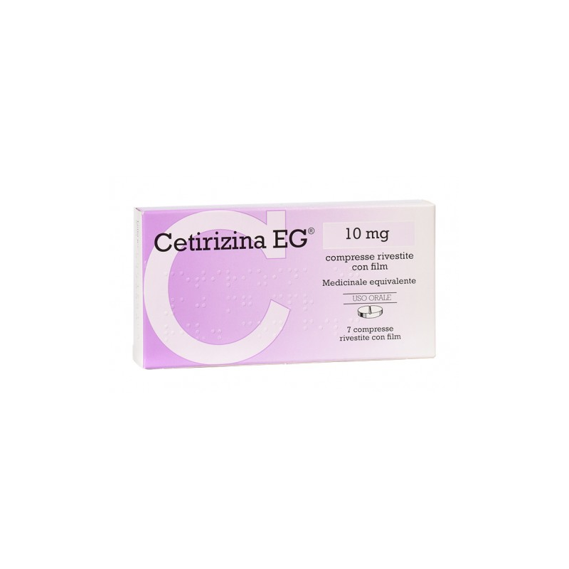 Cetirizina (eg) 7 compresse riv 10 mg