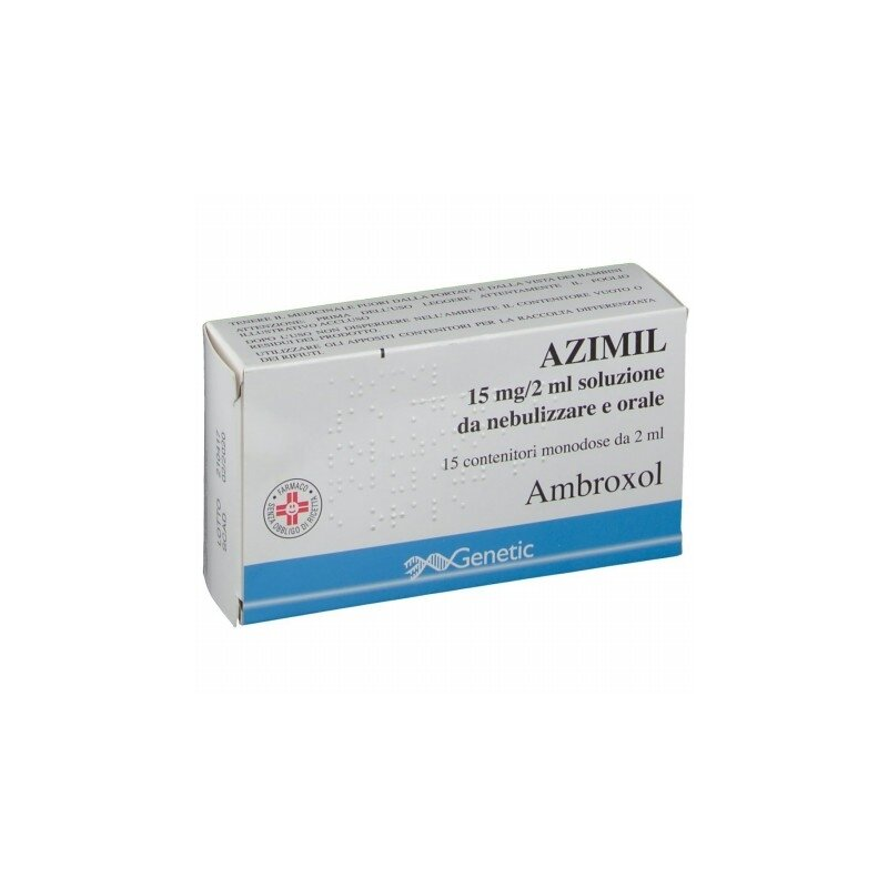 Azimil orale nebul soluz 15 monod 2 ml 15 mg/2 ml