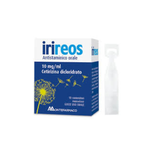 Irireos antistaminico orale gocce 10 cont monod 1 ml 10 mg/ml