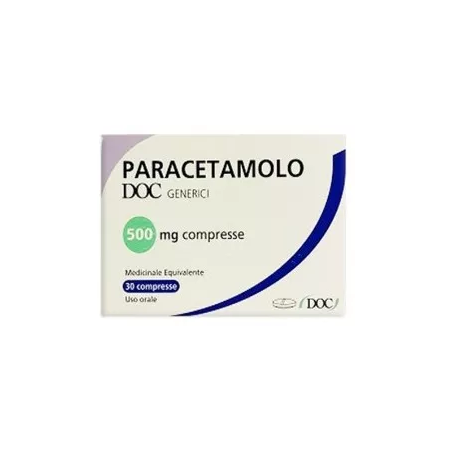Paracetamolo (doc generici) 30 compresse div 500 mg