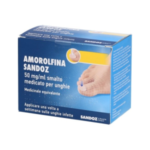 Amorolfina (sandoz) smalto unghie 1 flacone 2,5 ml 50 mg/ml