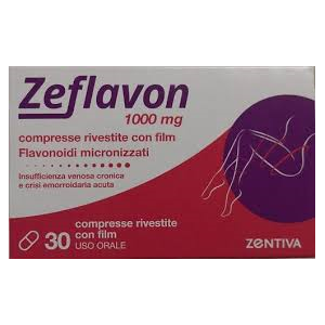 Zeflavon 30 compresse riv 1000 mg