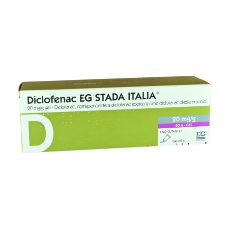 Diclofenac (eg stada italia) gel 60 g 20 mg/g