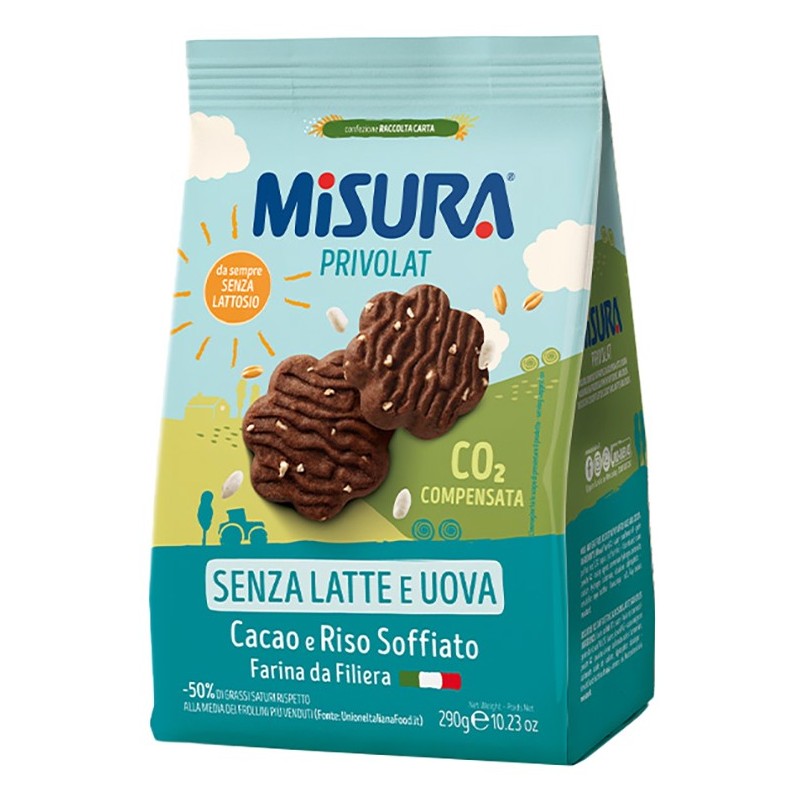 Misura frollini privolat cacao 290 g
