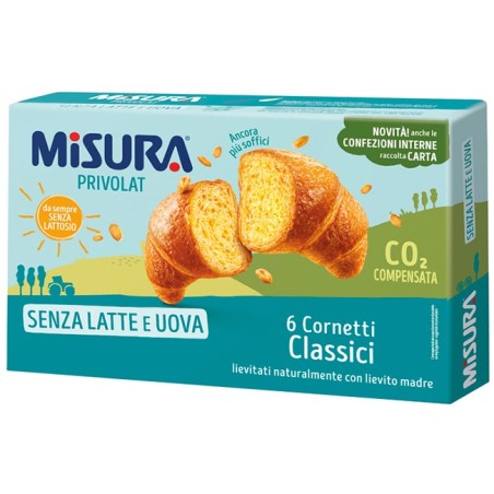 Misura cornetti privolat classico senza olio di palma 240 g