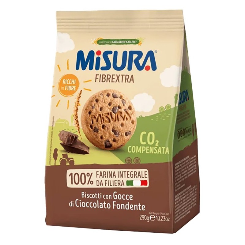 Misura frollini fibre extra gocce 290 g Misura frollini fibre extra gocce 290 g