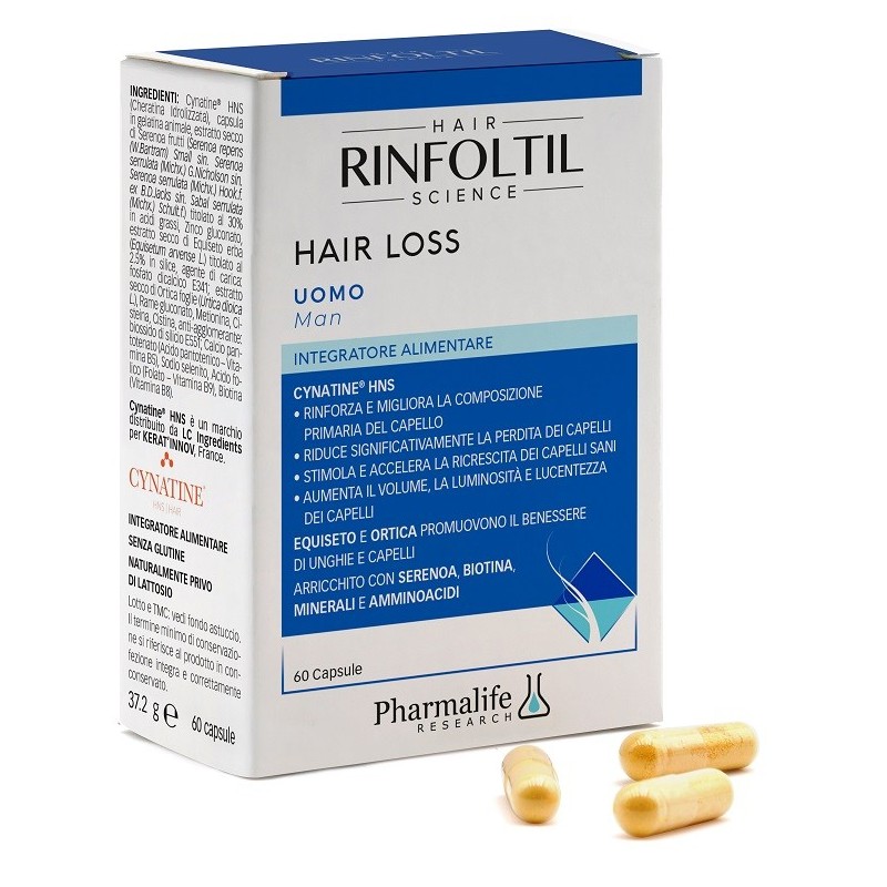 Rinfoltil hair loss uomo 60 capsule