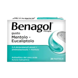 Benagol 24 pastiglie mentolo-eucaliptolo