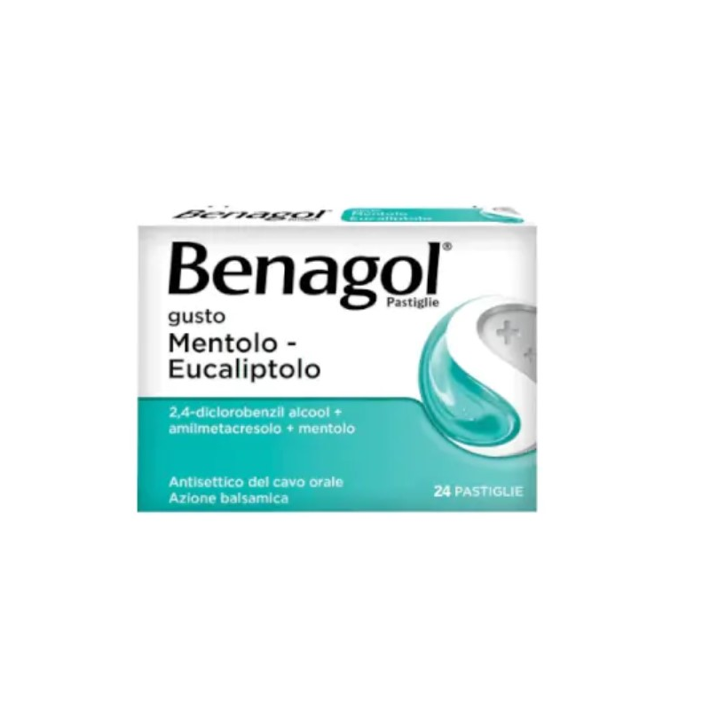 Benagol 24 pastiglie mentolo-eucaliptolo