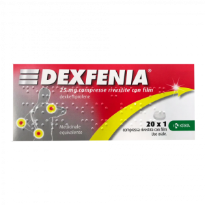 Dexfenia 20 compresse riv 25 mg